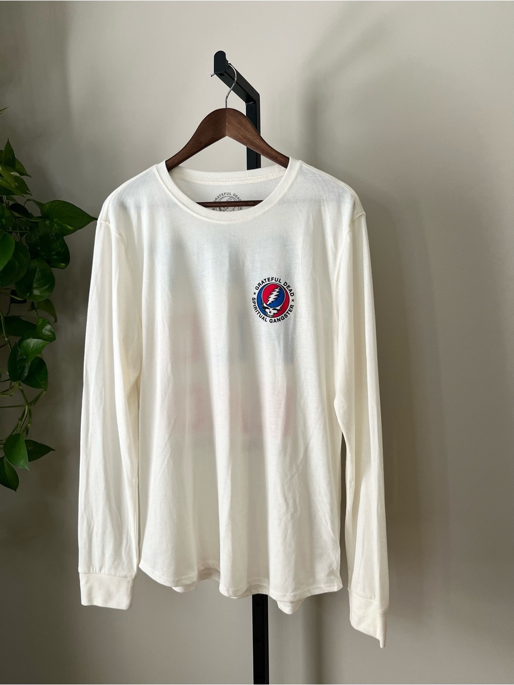 NWOT Spiritual Gangster X Grateful Dead Long Sleeve Shirt Size Large